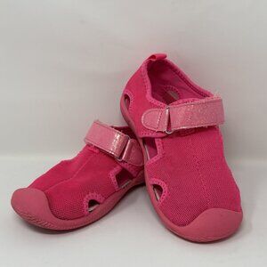 USED - Toddler Girl's Jumping Beans Pink Size 10 Water-shoes